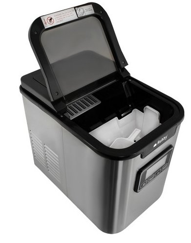 Ледогенератор Ruhhy K5536. 120 Вт, 2.2 л, 12 кг льоду в добу. Польша.